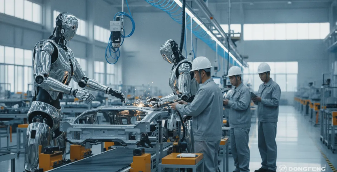 Dongfeng e la rivoluzione dei robot umanoidi: l'intelligenza artificiale scende in catena di montaggio