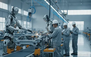 Dongfeng e la rivoluzione dei robot umanoidi: l'intelligenza artificiale scende in catena di montaggio
