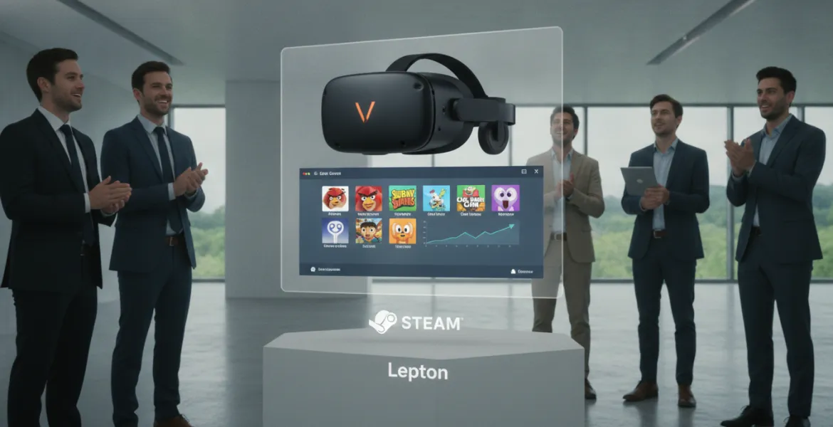 Valve rivoluziona il VR: con Lepton i giochi Android approdano ufficialmente su Steam Frame