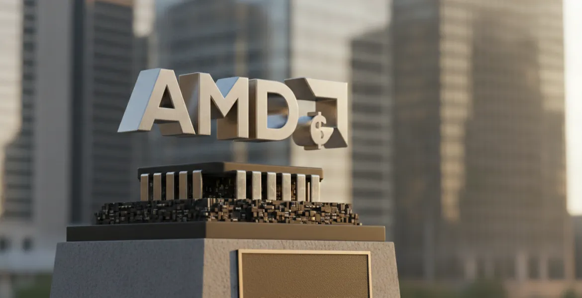 AMD entra nel club del trilione: record storico per il colosso dei chip