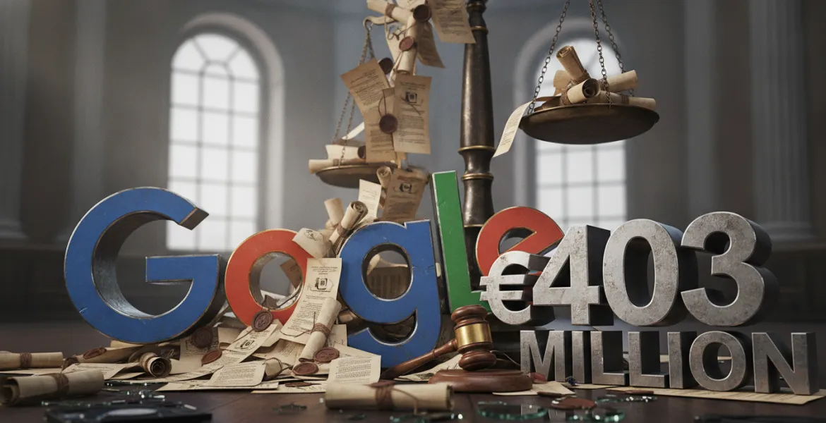 Google travolta dalla privacy: multa record di 403 milioni per il tracciamento dei dati
