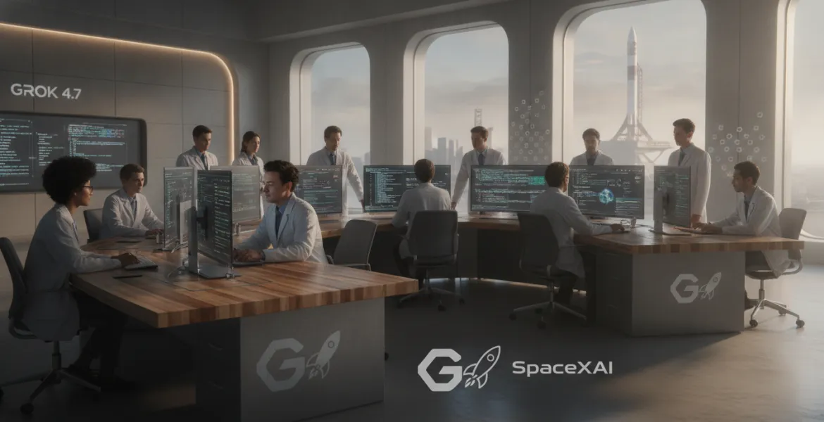 Grok 4.7: SpaceXAI ridefinisce il futuro del coding e della ricerca scientifica