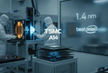 TSMC accelera sul processo A14: la corsa ai 1,4 nanometri entra nel vivo per battere Intel