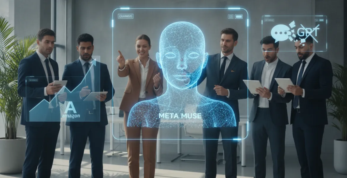 Meta Muse conquista il mercato: l'agente IA che supera ChatGPT e spaventa Amazon