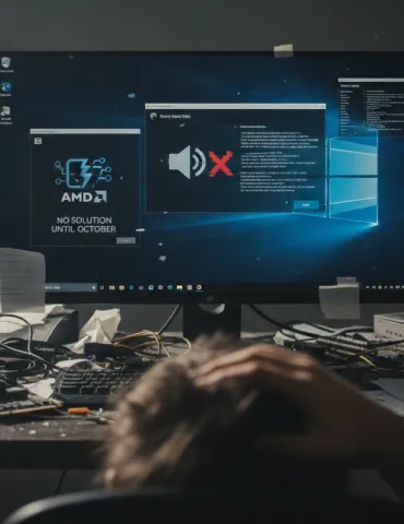 Windows 11 e il Caos degli Aggiornamenti: Bug Audio e Crash AMD senza soluzione fino a Ottobre
