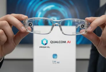 L'era degli occhiali smart: PrismML e Qualcomm lanciano l'IA locale a 1-bit