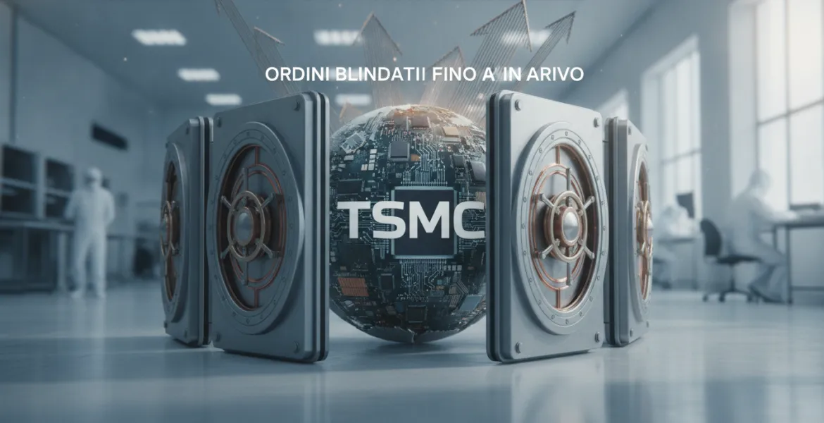 TSMC domina il mercato globale: Ordini blindati fino al 2030 e nuovi rincari in arrivo