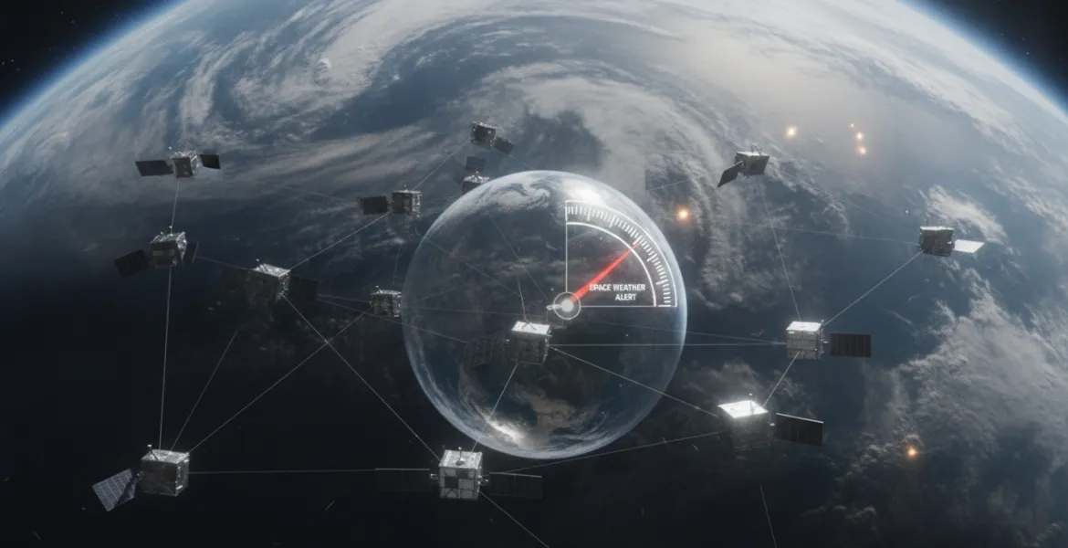 Satelliti Starlink e Kuiper: i nuovi barometri orbitali per il meteo spaziale