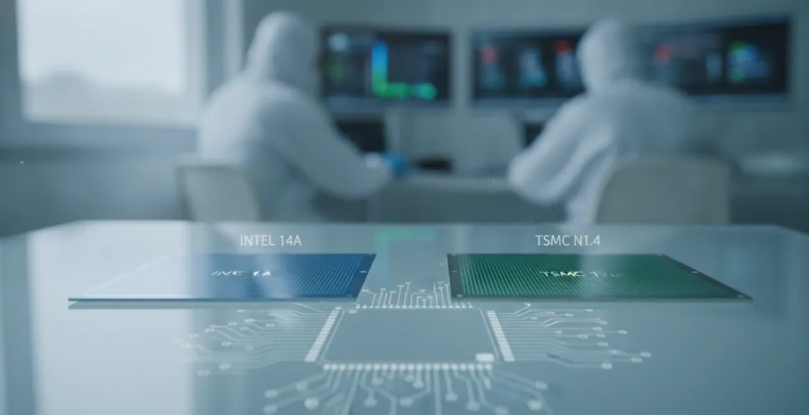 Intel sfida TSMC nel mercato dei 1,4 nanometri: la rivoluzione del processo 14A