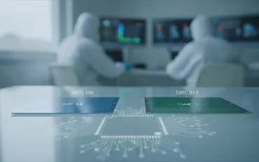 Intel sfida TSMC nel mercato dei 1,4 nanometri: la rivoluzione del processo 14A