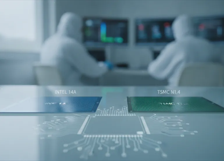 Intel sfida TSMC nel mercato dei 1,4 nanometri: la rivoluzione del processo 14A