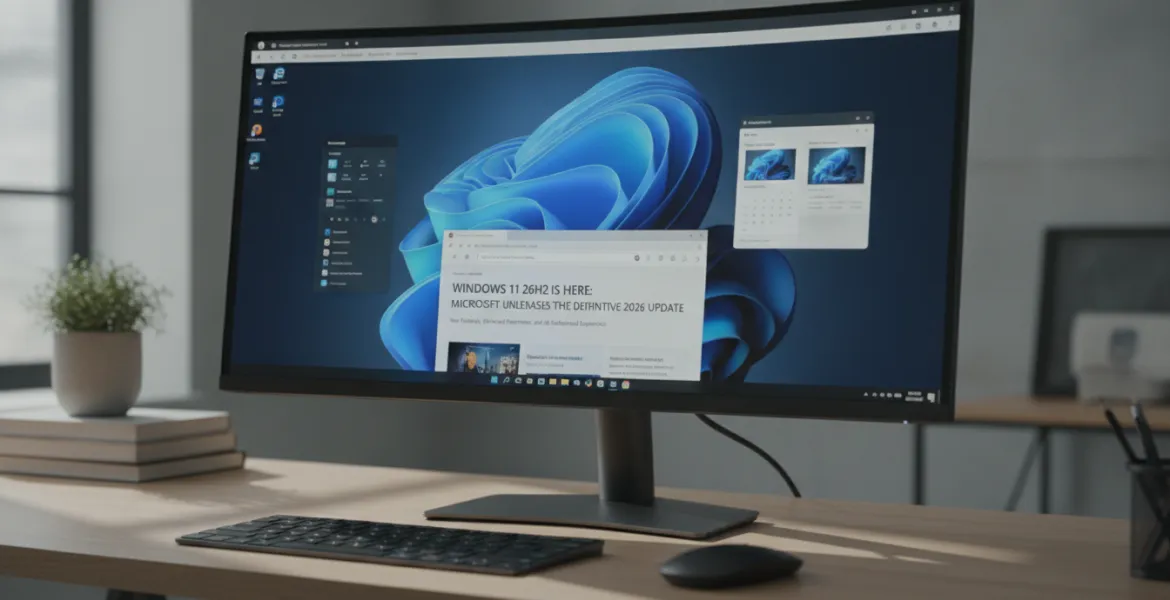 Windows 11 26H2 è realtà: Microsoft lancia l'aggiornamento definitivo per il 2026