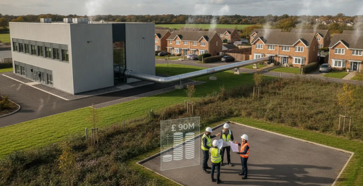 Regno Unito: 90 milioni per scaldare le case con il calore dei Data Center