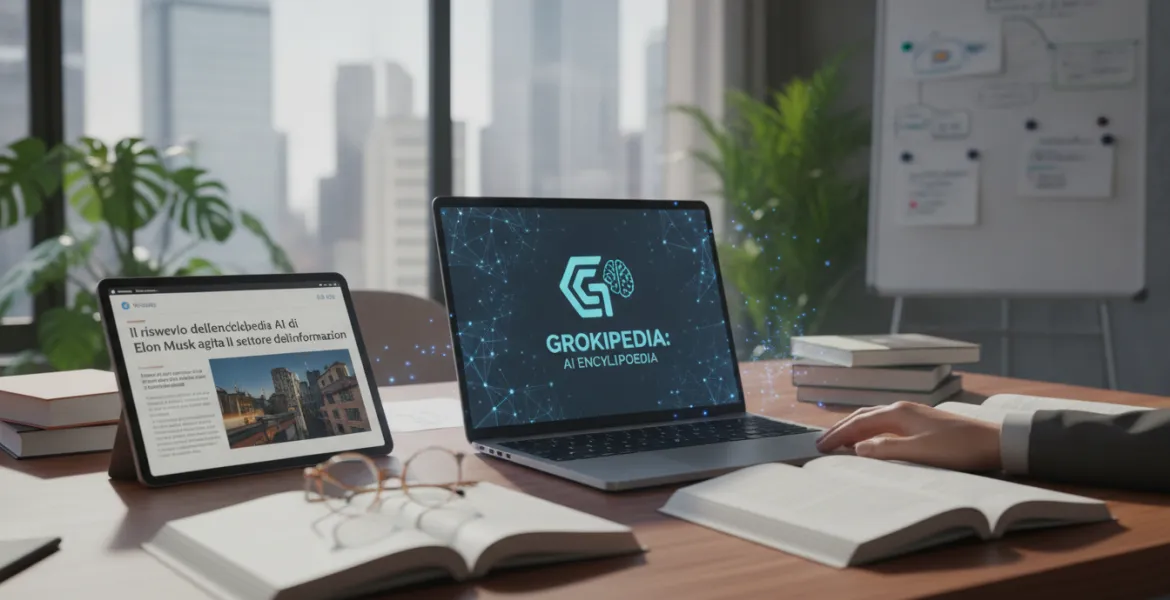 Grokipedia: il risveglio dell'enciclopedia AI di Elon Musk agita il settore dell'informazione