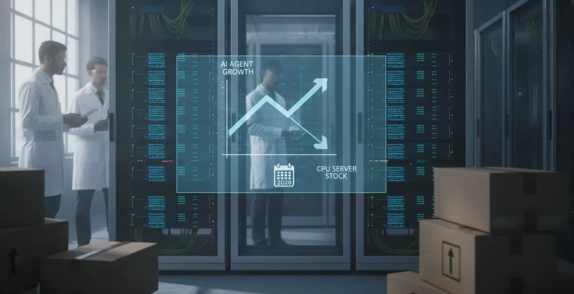 La rivoluzione degli Agenti AI stravolge il mercato dei chip: CPU server esaurite fino al 2028