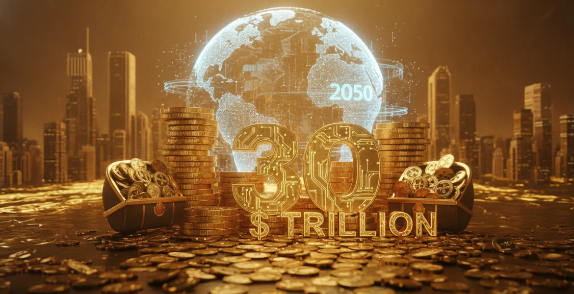 L'era dell'oro dell'Intelligenza Artificiale: investimenti per 30 trilioni di dollari entro il 2050