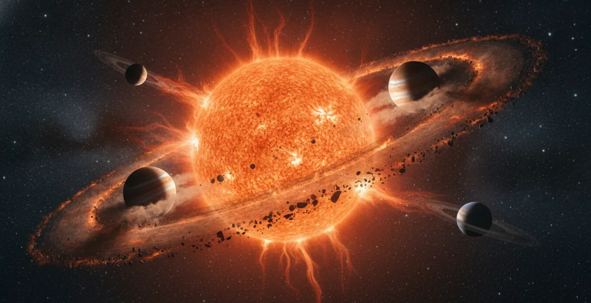 L'inevitabile fine del Sistema Solare: i giganti gassosi non sopravviveranno al Sole