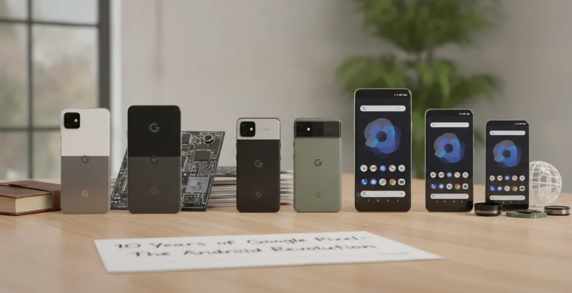 Dieci anni di Google Pixel: l'epopea tecnologica che ha rivoluzionato il mondo Android