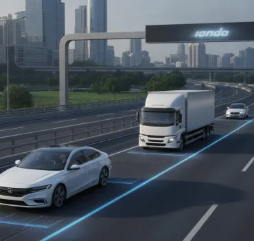 Honda rivoluziona la mobilità: ricarica wireless su strada per auto e camion