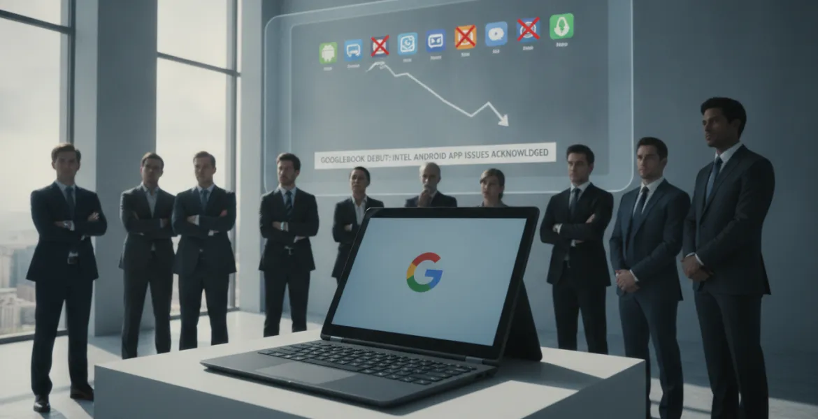 Googlebook al debutto: Google ammette problemi con le app Android su chip Intel