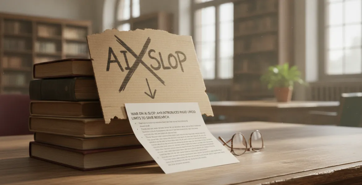 Guerra all'AI slop: arXiv introduce limiti rigorosi per salvare la ricerca