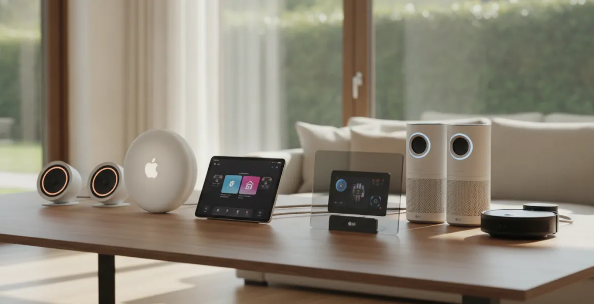 Apple e LG rivoluzionano la Smart Home: in arrivo una nuova gamma di dispositivi integrati
