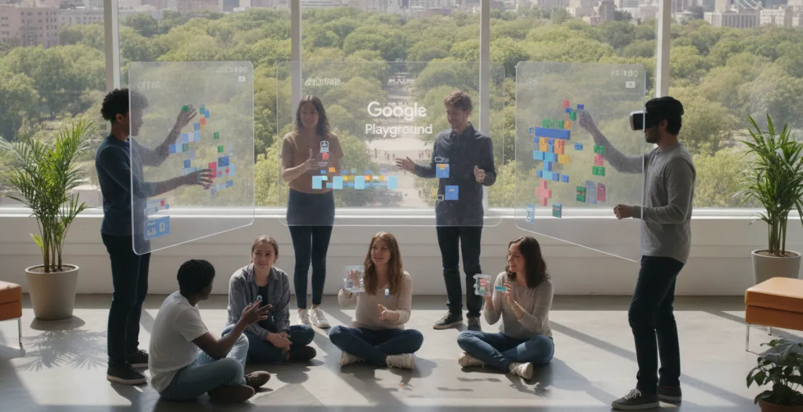 Google Playground: l'intelligenza artificiale trasforma chiunque in un game developer