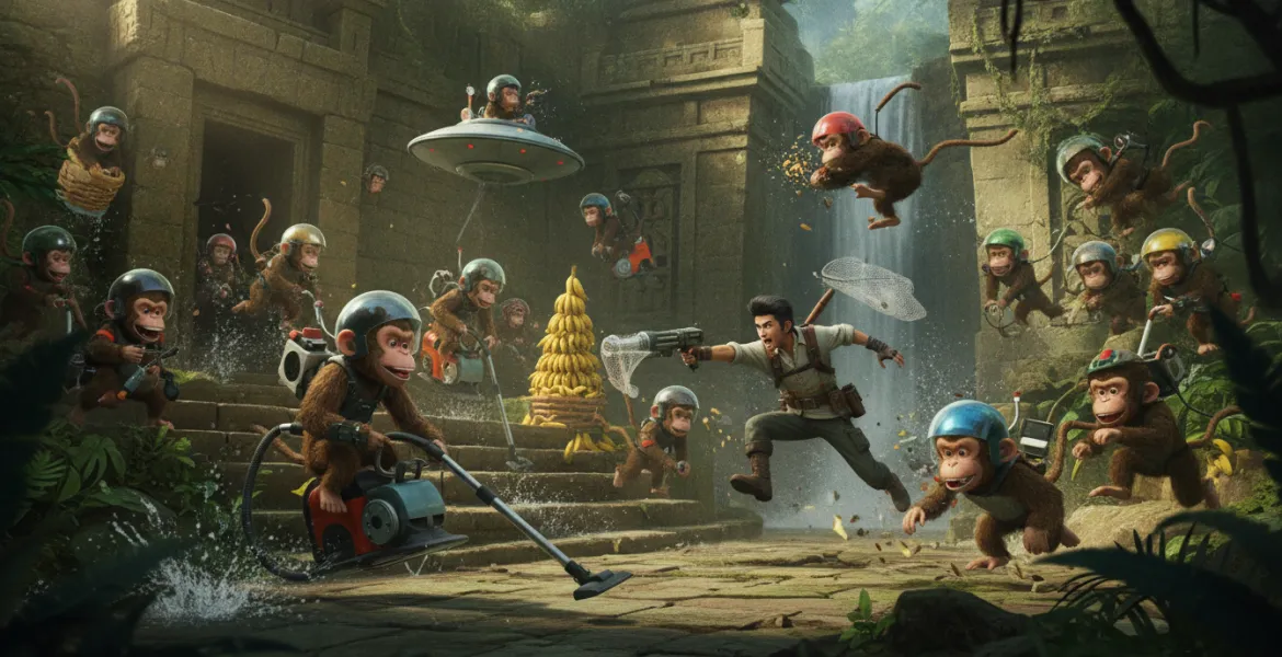 Ape Escape: il grande ritorno delle scimmie di Sony è realtà