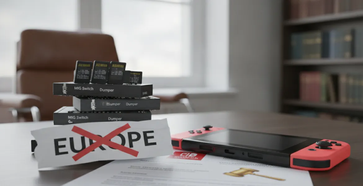 Nintendo vince la guerra legale: stop definitivo a MIG Switch e Dumper in Europa