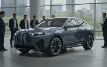 BMW svela la rivoluzionaria iX4: il SUV coupé della Neue Klasse sfida il futuro elettrico
