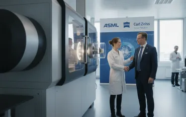 ASML e Carl Zeiss svelano Hyper NA EUV: la nuova era della litografia dei chip