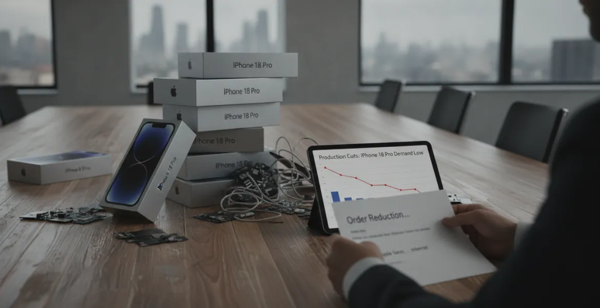 Apple in difficoltà: tagliati gli ordini di iPhone 18 Pro per scarso interesse