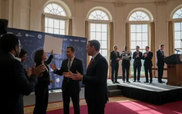 Trump incorona i signori del silicio: Medaglie Nazionali a Musk, Huang e Brin