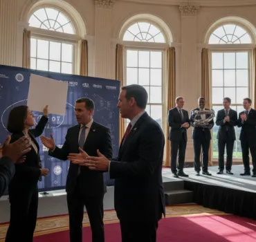 Trump incorona i signori del silicio: Medaglie Nazionali a Musk, Huang e Brin
