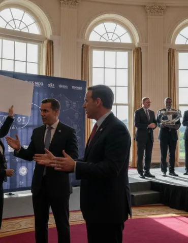 Trump incorona i signori del silicio: Medaglie Nazionali a Musk, Huang e Brin