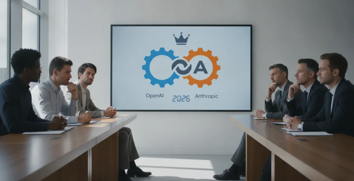 OpenAI e Anthropic: il duello per il trono dell'IA aziendale nel 2026