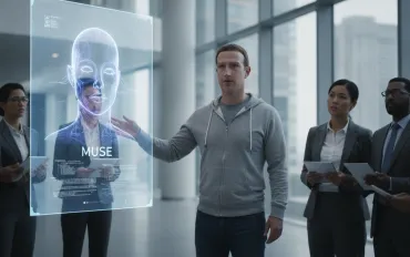 Meta lancia l'agente AI Muse: la scommessa rischiosa di Zuckerberg per il dominio degli assistenti autonomi