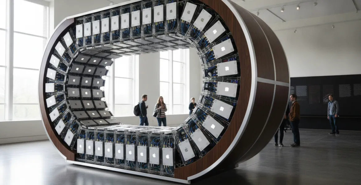 Un pezzo di storia che rivive: il Cray-1 ricostruito con 30 Mac mini