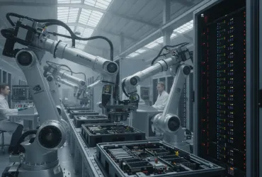 NVIDIA e Foxconn: La nuova era dei robot che costruiscono server AI