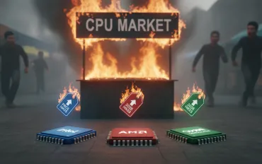 Mercato CPU in fiamme: Intel, Qualcomm e AMD annunciano nuovi rincari nel 2026