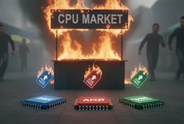 Mercato CPU in fiamme: Intel, Qualcomm e AMD annunciano nuovi rincari nel 2026