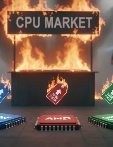 Mercato CPU in fiamme: Intel, Qualcomm e AMD annunciano nuovi rincari nel 2026