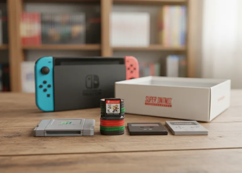 Nintendo salva il gioco fisico: le cartucce restano una priorità strategica