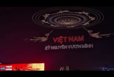 Spettacolo di droni in Vietnam: Nuovo record mondiale