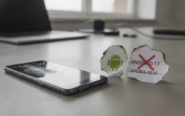 Sony tradisce le attese: cancellato l'aggiornamento Android 17 per Xperia 10 VI