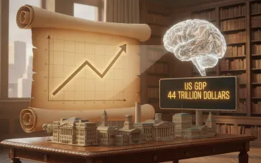 La profezia di Anthropic: l'intelligenza artificiale spingerà il PIL USA a 44 trilioni di dollari