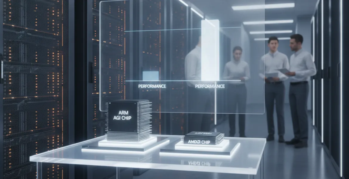 Arm rivoluziona i Data Center AI: i nuovi chip AGI raddoppiano le prestazioni rispetto ad AMD