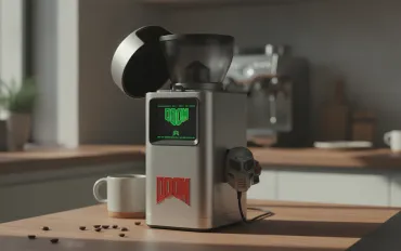 Doom conquista anche la macchina dell'espresso: l'iconico shooter gira su una Fellow da 1500 dollari