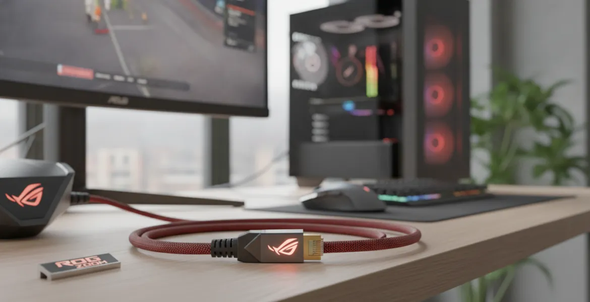 Asus ROG Zoom: la rivoluzione dei cavi Ethernet Cat 8 per il gaming