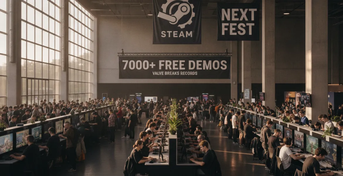 Steam Next Fest: Valve polverizza ogni record con 7.000 demo gratuite